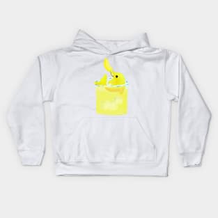 Lemonade Dolphin Kids Hoodie